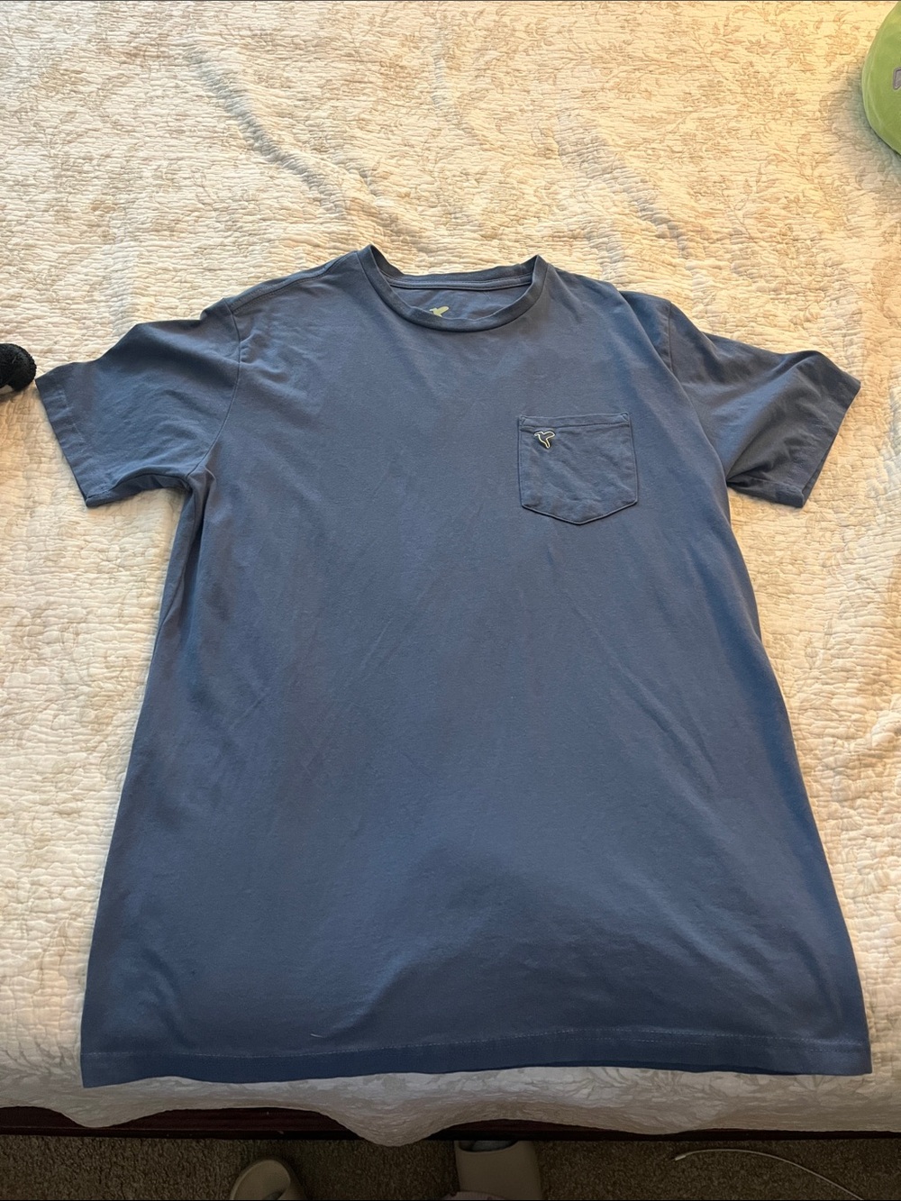 Birddogs Men's Pocket Crew Neck T-Shirt - Blue